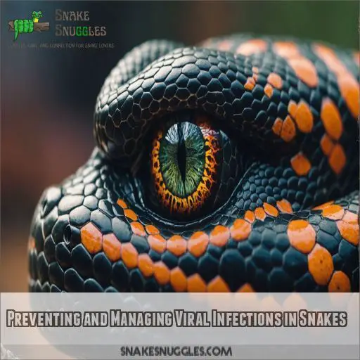 Preventing and Managing Viral Infections in Snakes