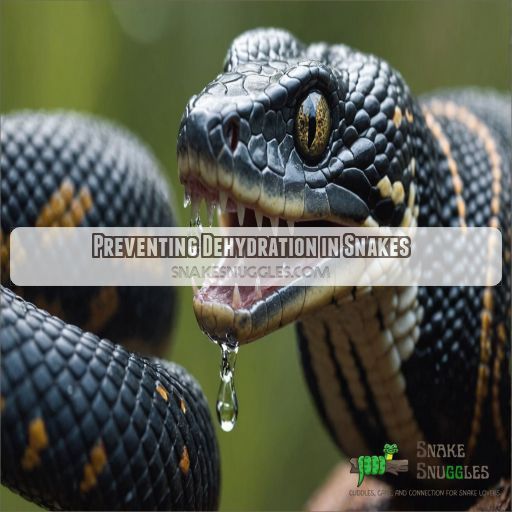 Preventing Dehydration in Snakes