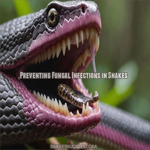 Preventing Fungal Infections in Snakes