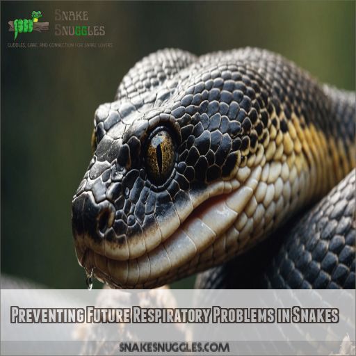 Preventing Future Respiratory Problems in Snakes