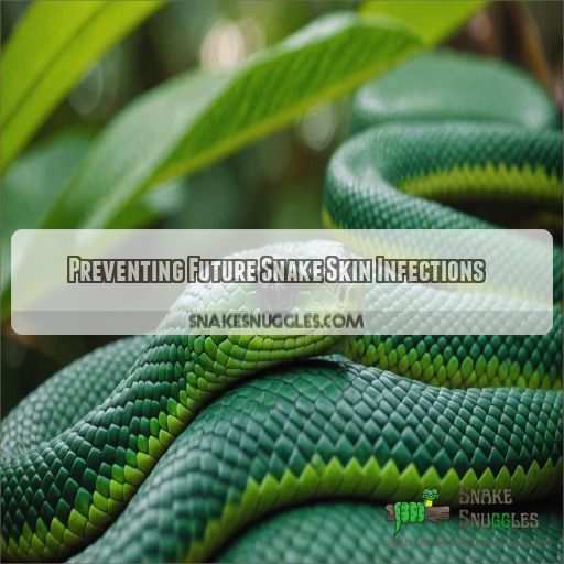 Preventing Future Snake Skin Infections