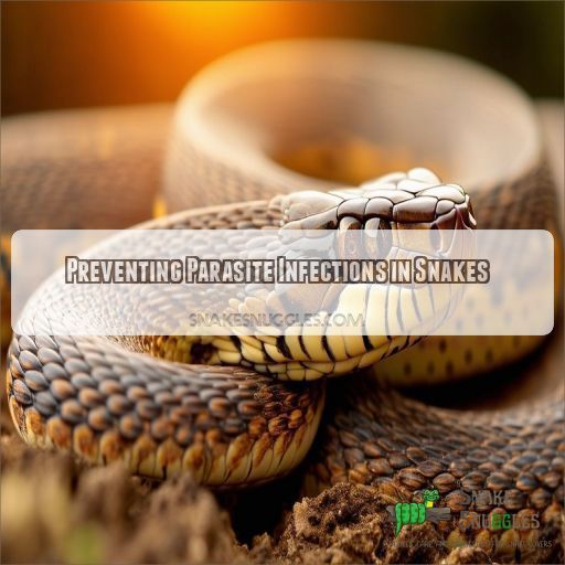 Preventing Parasite Infections in Snakes