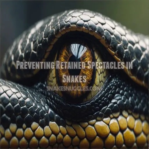 Preventing Retained Spectacles in Snakes