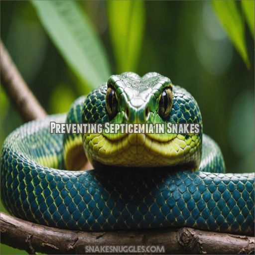 Preventing Septicemia in Snakes