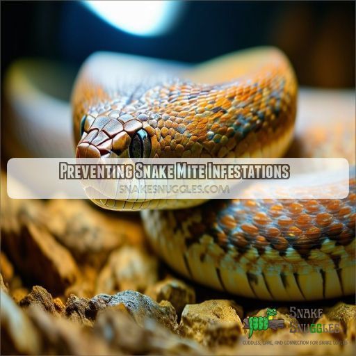 Preventing Snake Mite Infestations