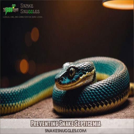 Preventing Snake Septicemia