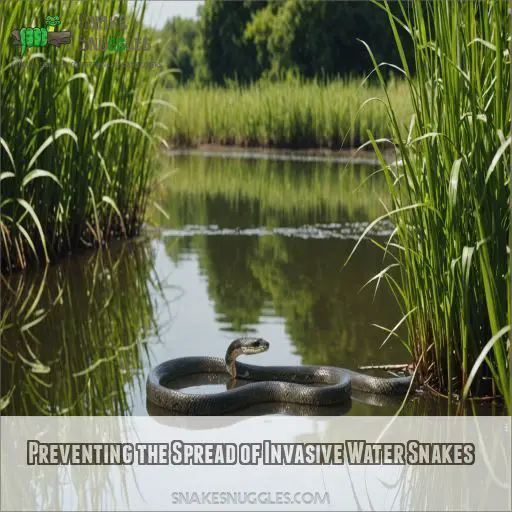 Preventing the Spread of Invasive Water Snakes