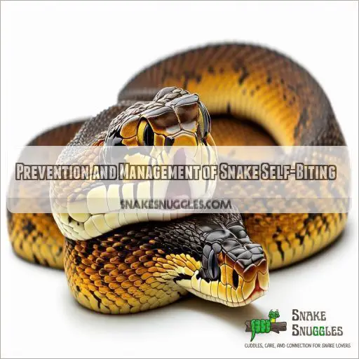 Prevention and Management of Snake Self-Biting