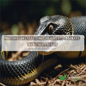 pros and cons of feeding live rodents to snakes