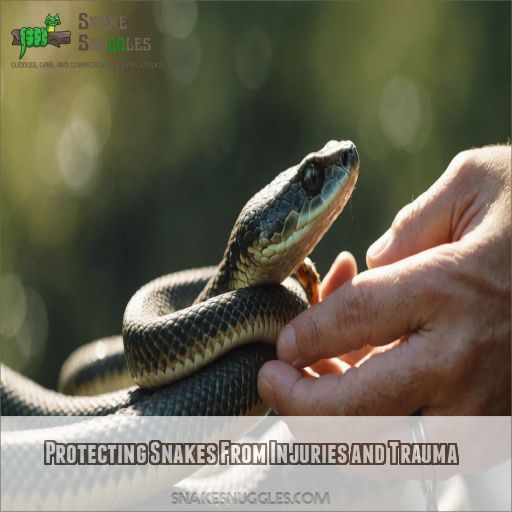 Protecting Snakes From Injuries and Trauma