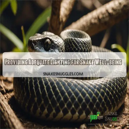 Providing Adequate Lighting for Snake Well-being