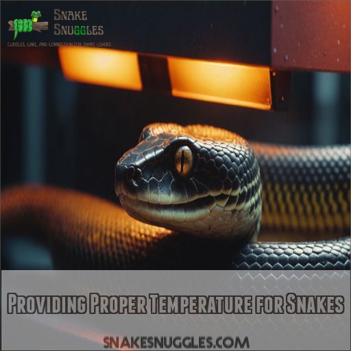 Providing Proper Temperature for Snakes