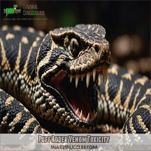 Puff Adder Venom Toxicity