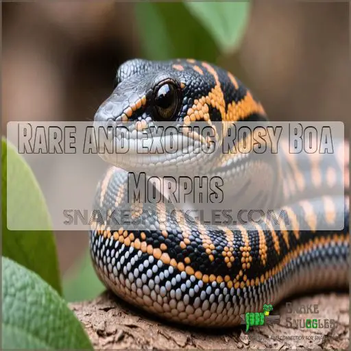 Rare and Exotic Rosy Boa Morphs