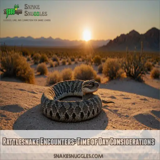 Rattlesnake Encounters: Time of Day Considerations