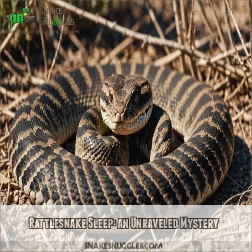 Rattlesnake Sleep: an Unraveled Mystery