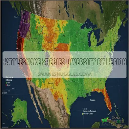 Rattlesnake Species Diversity by Region