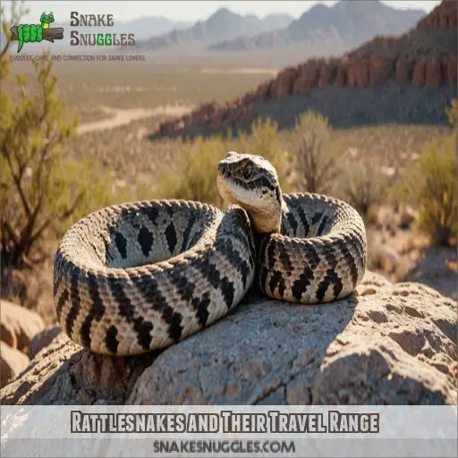 Rattlesnakes and Their Travel Range