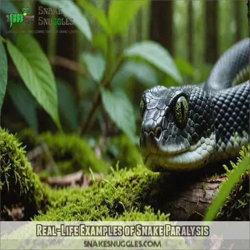 Real-Life Examples of Snake Paralysis