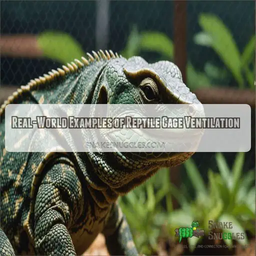 Real-World Examples of Reptile Cage Ventilation