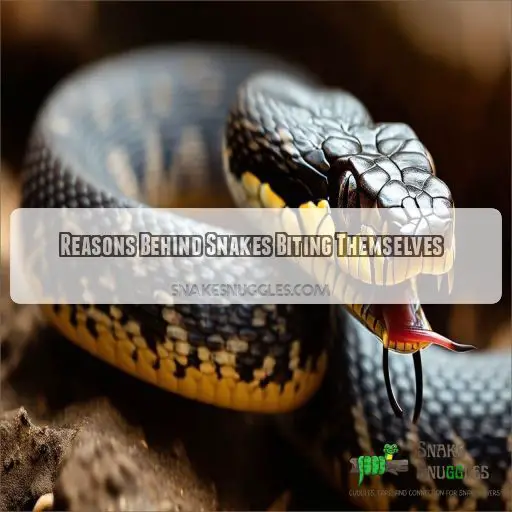 Reasons Behind Snakes Biting Themselves