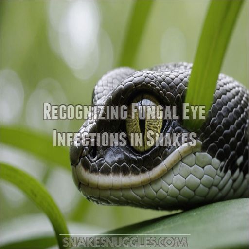 Recognizing Fungal Eye Infections in Snakes