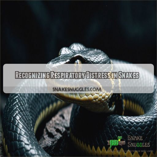 Recognizing Respiratory Distress in Snakes