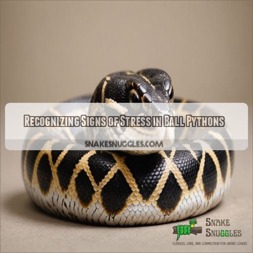 Recognizing Signs of Stress in Ball Pythons