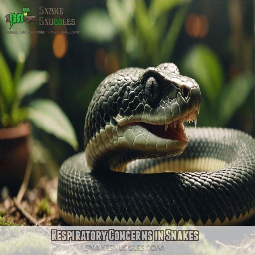 Respiratory Concerns in Snakes