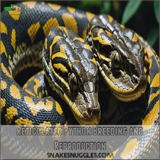 Reticulated Python Breeding and Reproduction