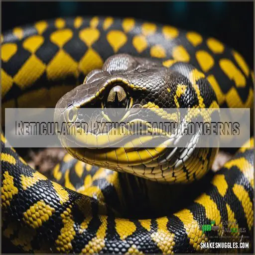 Reticulated Python Health Concerns