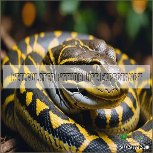 Reticulated Python Life Expectancy