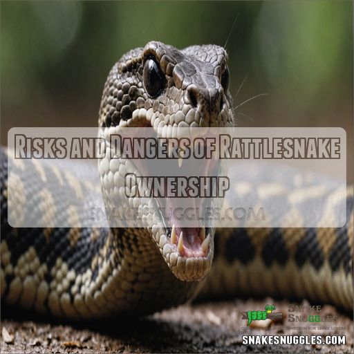 Risks and Dangers of Rattlesnake Ownership