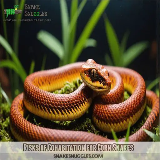 Risks of Cohabitation for Corn Snakes