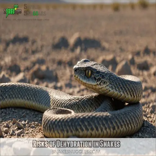 Risks of Dehydration in Snakes