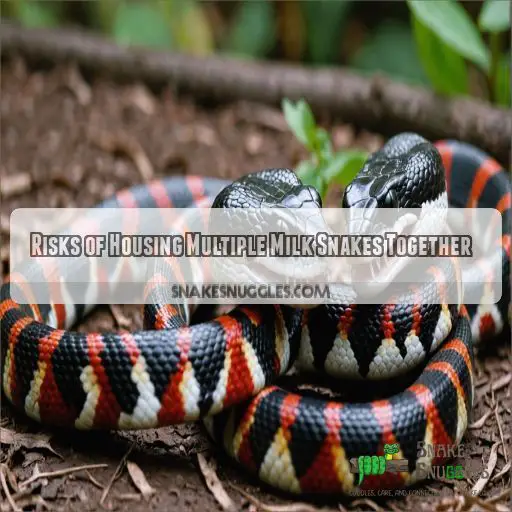 Risks of Housing Multiple Milk Snakes Together