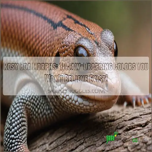 rosy boa morphs