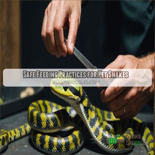 Safe Feeding Practices for Pet Snakes