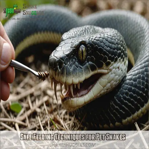 Safe Feeding Techniques for Pet Snakes