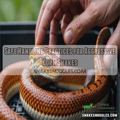 Safe Handling Practices for Aggressive Corn Snakes