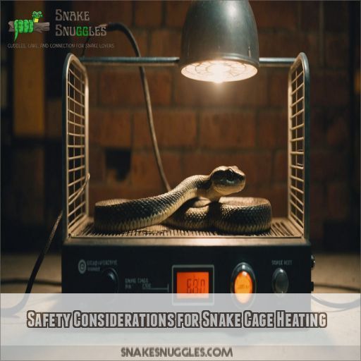 Safety Considerations for Snake Cage Heating