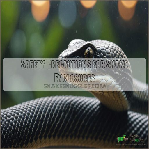 Safety Precautions for Snake Enclosures