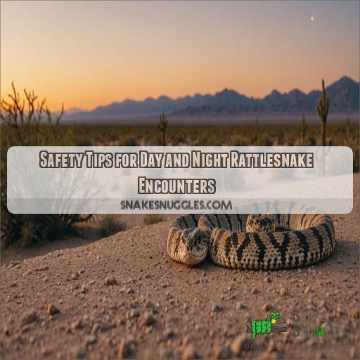 Safety Tips for Day and Night Rattlesnake Encounters