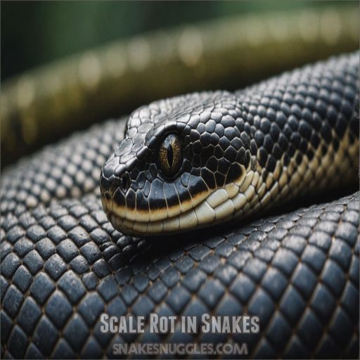 Scale Rot in Snakes