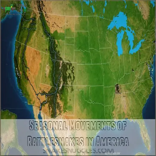 Seasonal Movements of Rattlesnakes in America