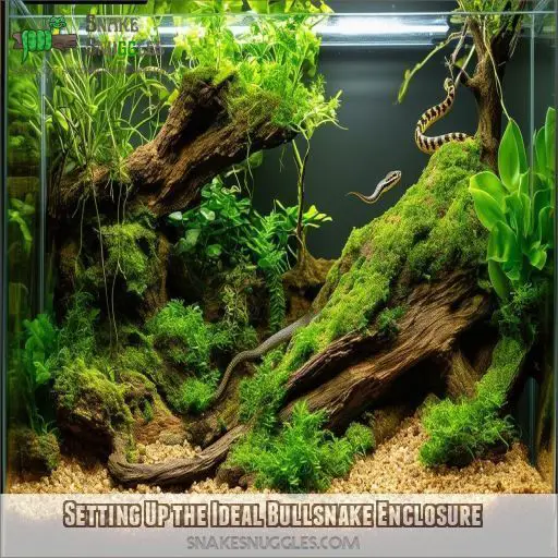 Setting Up the Ideal Bullsnake Enclosure