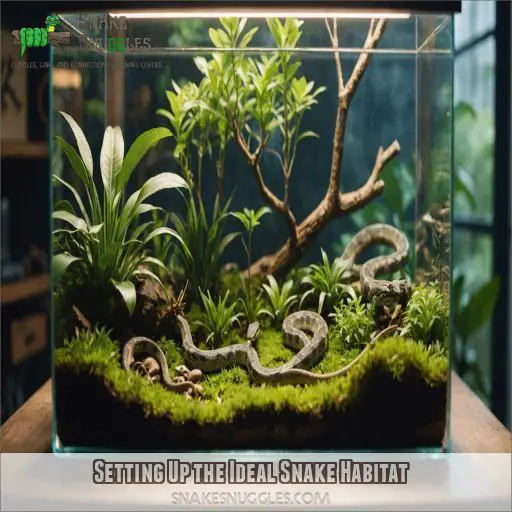 Setting Up the Ideal Snake Habitat