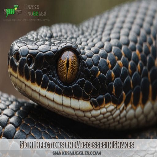 Skin Infections and Abscesses in Snakes