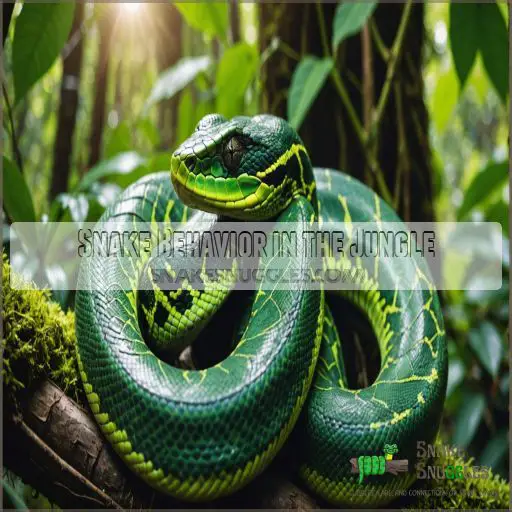 Snake Behavior in the Jungle