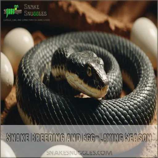 Snake Breeding and Egg-Laying Season